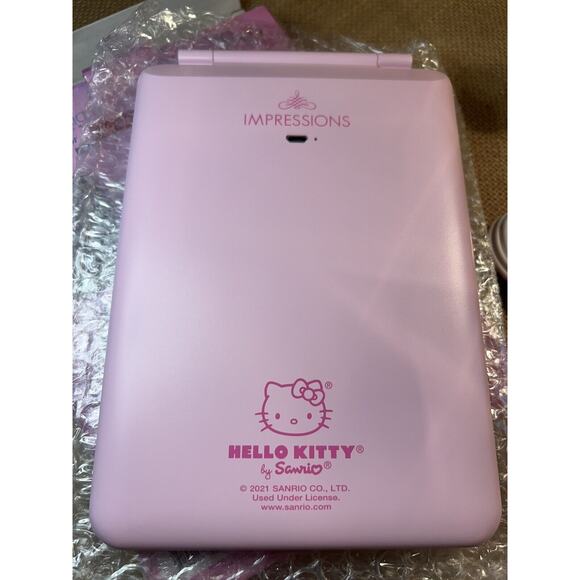 IMPRESSIONS HELLO KITTY TOUCH PAD MINI TRI-TONE LED MAKEUP MIRROR NEW - Picture 11 of 11